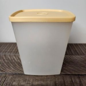 Vintage Tupperware Square Freezer Container Made in USA